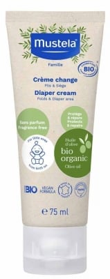 Крем против подсичане Mustela - Bio Organic, 75 ml