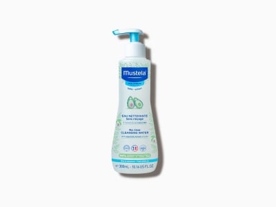 Почистваща вода без изплакване Mustela, 300 ml