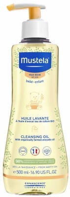Душ олио за суха кожа Mustela, 500 ml