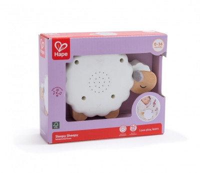 Музикална нощна лампа Hape - Овчица