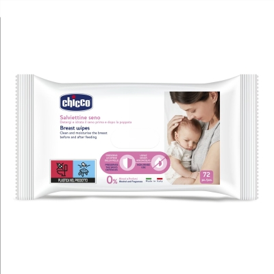 Кърпички за кърмачки Chicco, 72 броя