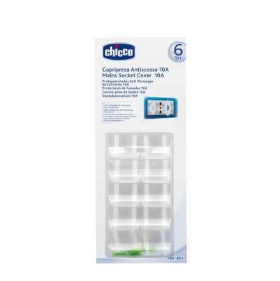 Предпазители за контакти Chicco, 10 броя