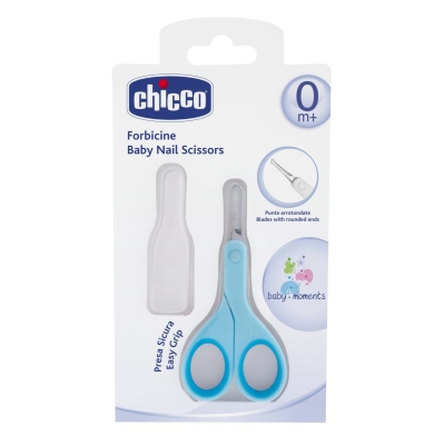 Ножичка с предпазител Chicco, Синя