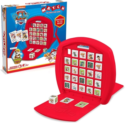 Настолна игра Winning Moves - Top Trumps Match, Paw Patrol