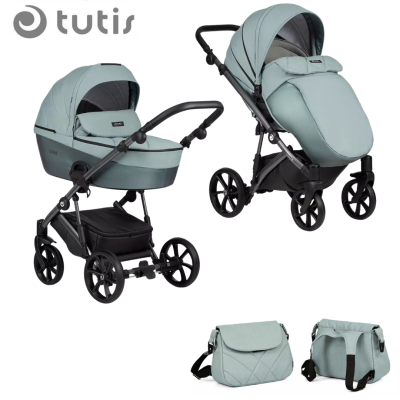 Комбинирана количка 2 в 1 Tutis - Viva 4 Lux, Turquoise