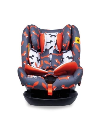 Столче за кола Cosatto - All in All +, IsoFix, 0-36 kg, Charcoal Mister Fox