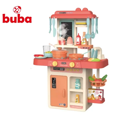 Детска кухня Buba - 42 части, Розова