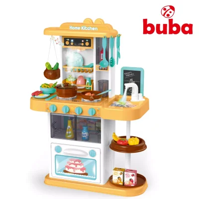 Детска кухня Buba - 43 части, Оранжева