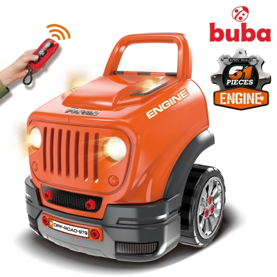 Детски интерактивен атомобил Buba - Motor Masters, Оранжев