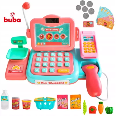 Детски касов апарат Buba - 24 части