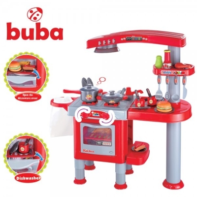 Детска кухня Buba - Your Kitchen, Червена