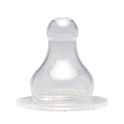 Силиконови биберони Thermobaby - 0-18 m, 2 броя