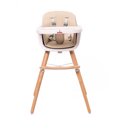 Столче за хранене 2 в 1 Buba - Carino, Бежово