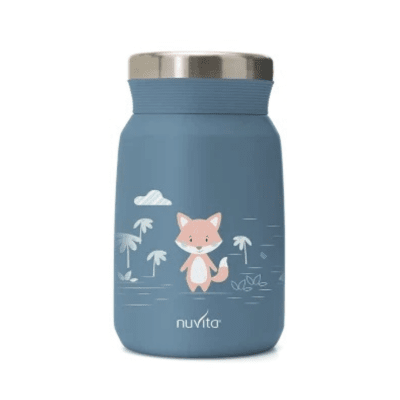 Термо кутия за храна Nuvita - Powder Blue, 500 ml