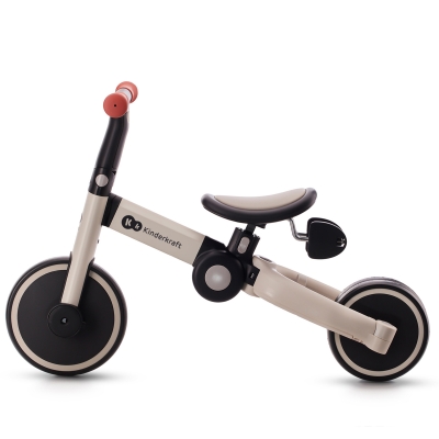 Детска триколка 3 в 1 Kinderkraft - 4TRIKE, Grey