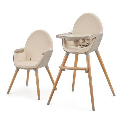 Столче за хранене Kinderkraft - Fini 2, Beige