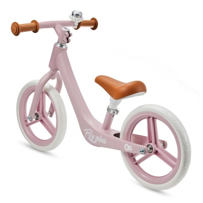 Колело за баланс Kinderkraft - Fly Plus, Powder Pink