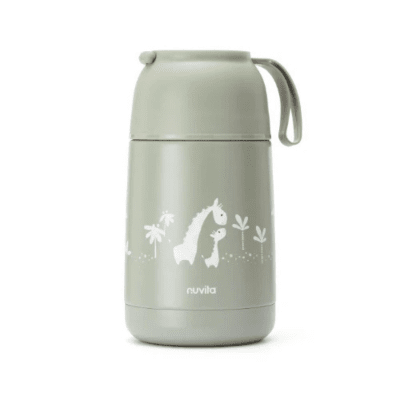 Термо кутия за храна Nuvita - Sage Green, 620 ml