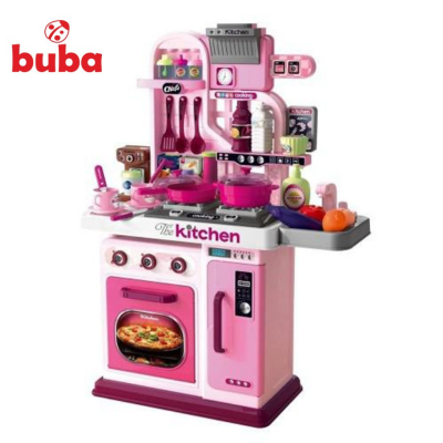 Детска кухня Buba - Kitchen Chef, Розова