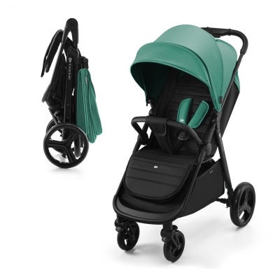 Бебешка лятна количка KinderKraft - Rine, Juicy Green