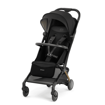 Бебешка лятна количка KinderKraft - Pilot 2, Midnight Black