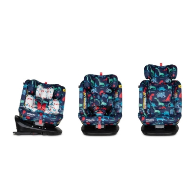 Столче за кола Cosatto - Get Set Gro, 40-150cm, I-Size, 360°, IsoFix, D is for Dino