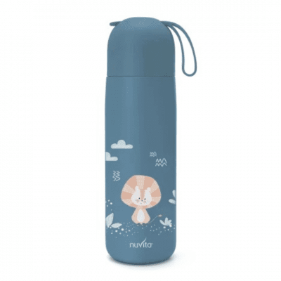 Термос от неръждаема стомана Nuvita - Powder Blue, 400 ml