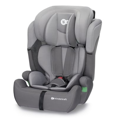 Столче за кола Kinderkraft - Comfort Up, i-Size, 75-150 cm, Сиво