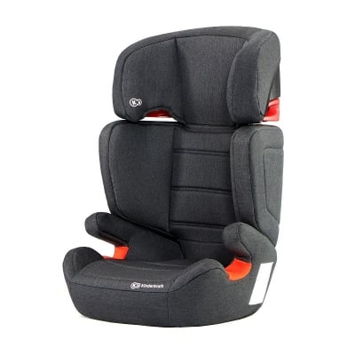 Столче за кола KinderKraft - Junior, IsoFIX, Черно