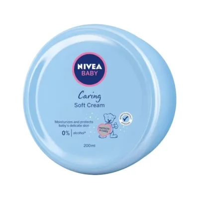 Нежен крем за лице и тяло Nivea Baby, 200 ml