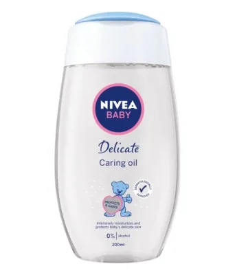 Подхранващо бебешко олио Nivea Baby, 200 ml