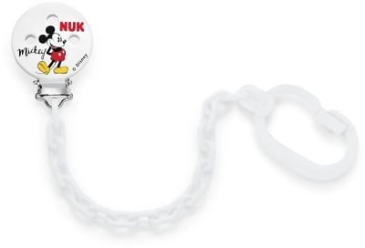 Клипс за залъгалка NUK - Mickey Mouse