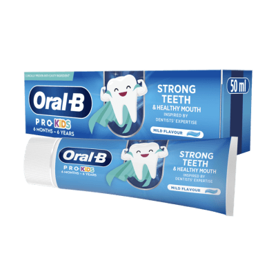 Детска паста за зъби Oral-B Kids, 0 - 6 години, 50 ml