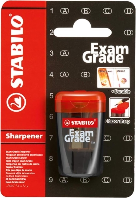 Острилка с контейнер Stabilo - Exam Grade