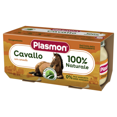 Месно пюре Plasmon - Конско месо, 2 х 80 g