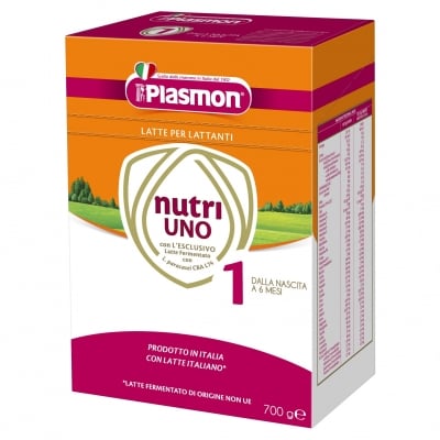 Адаптирано мляко Plasmon - Nutri-Uno 1, 700 g