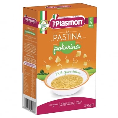 Бебешка паста Plasmon - Покери, (Pokerina), 340 g