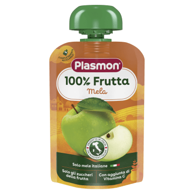 Плодова закуска Plasmon - Ябълка, 100 g