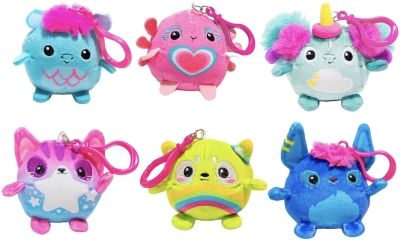 Плюшен ключодържател Craze - Squishpets, 6 сm, асортимент