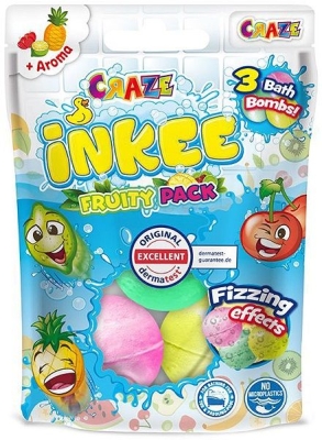 Бомбички за баня Craze - Плодов пакет