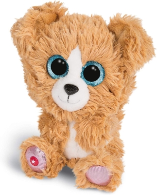 Плюшена играчка Nici Glubschis - Куче Лолидог, 15 сm