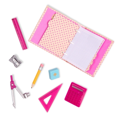 Комплект за кукли Battat - Our Generation, Принадлежности по математика