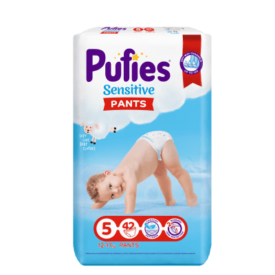 Пелени гащи Pufies Pants Sensitive 5, 42 броя