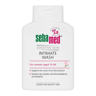 Интимен душ гел pH 3.8 Sebamed, 200 ml