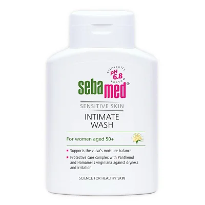 Интимен душ гел pH 6.8 Sebamed, 200 ml