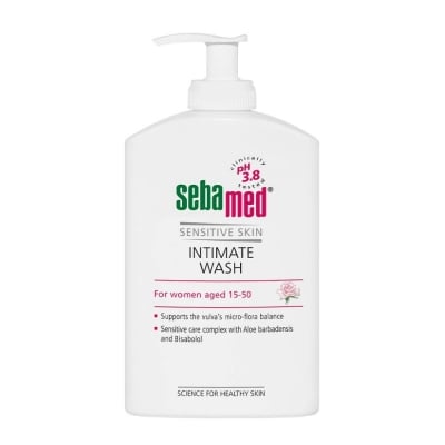 Интимен душ гел pH 3.8 Sebamed, помпа, 200 ml