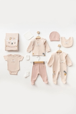 Комплект за изписване Aziz Bebe, Еленче, 10 части