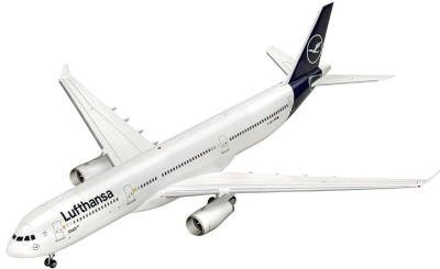 Сглобяем модел Revell - Самолет Airbus A330-300, Lufthansa New Livery, 108 части