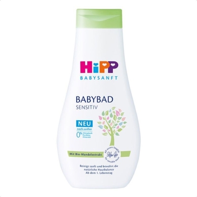Шампоан за тяло Hipp Babysanft - Babybad, 350 ml