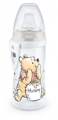 Чаша NUK - Active Cup, 300 мл, Disney, 12+ месеца, Бежово